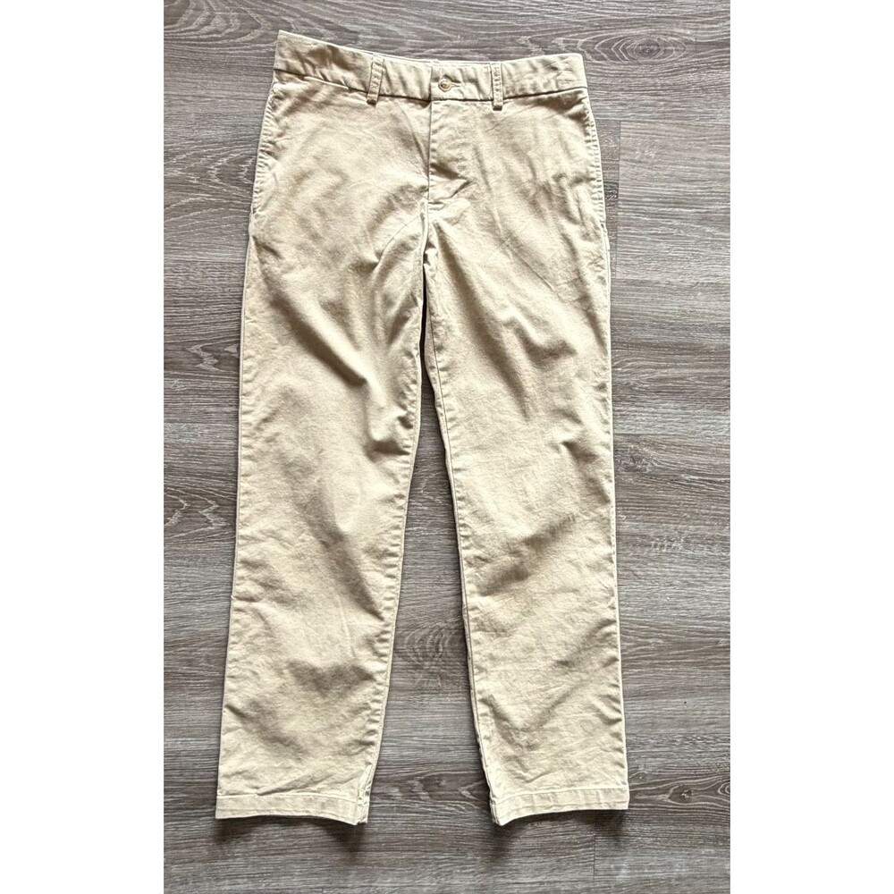 Polo Ralph Lauren Core Replen Khaki Chino Pants Boys Size 12 Stretch nwt
